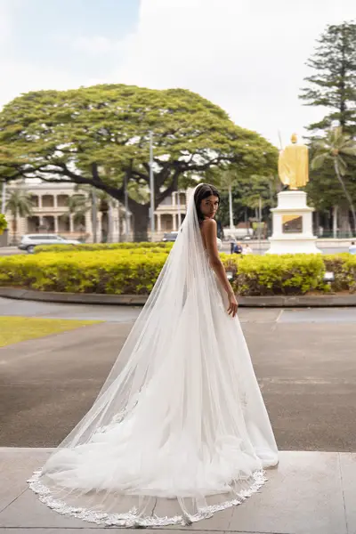 Missing image for Wedding veil F-118