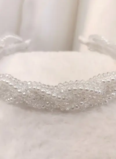Missing image for Floral Bridal Tiara B013