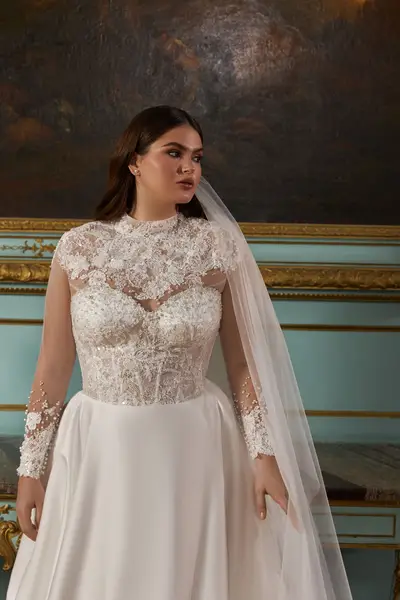 High Neck Wedding Dresses - New York City Bride