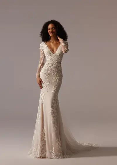 Missing image for Sample Wedding dress MR-007- size 12 in stock