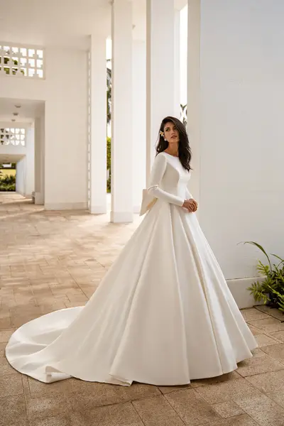 Missing image for Sample Wedding dress S-661-Leia- size 10 in stock