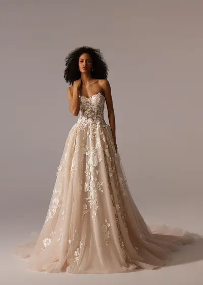 Missing image for Sample Wedding dress MR-015- size 8 in stock