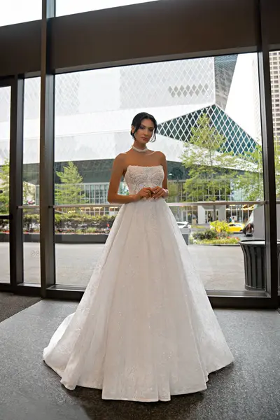 Missing image for Sample Wedding dress SN-265-SASHA- size 10 in stock
